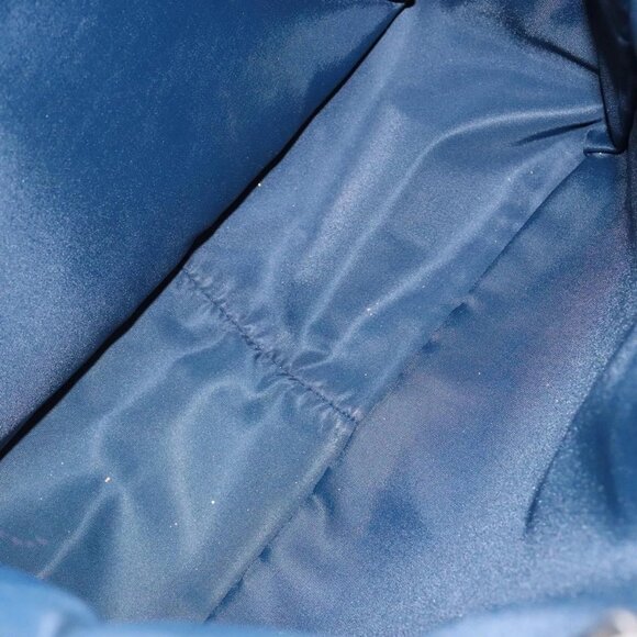 Christian Dior Trotter Canvas Tote Bag Navy Silver Auth 140546 - Picture 10 of 16